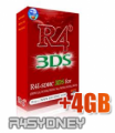 R4 3DS for 3DS & 3DS XL + 4GB MicroSDHC
