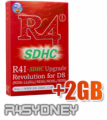 R4i SDHC Card for DSi & DSi XL + 2GB MicroSD
