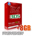 R4 3DS for 3DS & 3DS XL + 8GB MicroSDHC