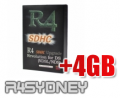 R4 SDHC Card for DS & DS lite + 4GB MicroSDHC